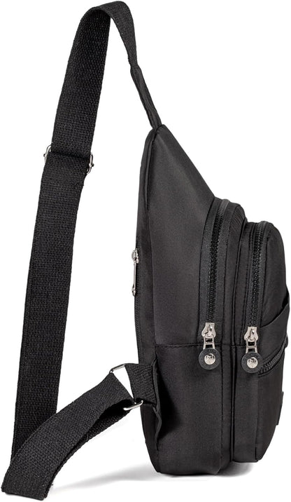 Crossbody Bag Small Sling Bags for Women Men Lightweight Cross Body Shoulder Sling Backpack Chest Daypack