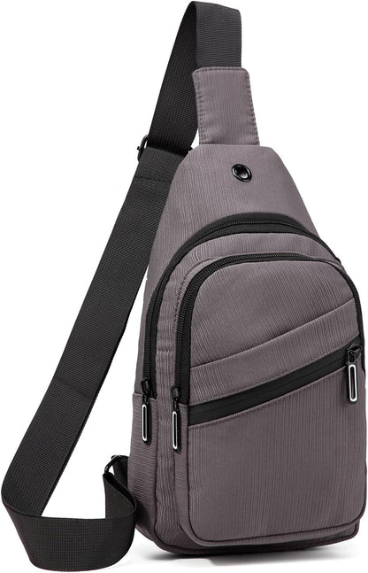 Crossbody Bag Small Sling Bags for Women Men Lightweight Cross Body Shoulder Sling Backpack Chest Daypack