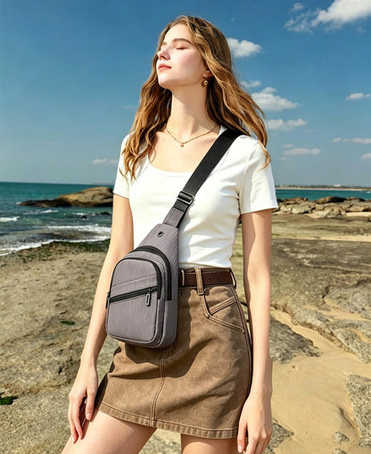 Crossbody Bag Small Sling Bags for Women Men Lightweight Cross Body Shoulder Sling Backpack Chest Daypack