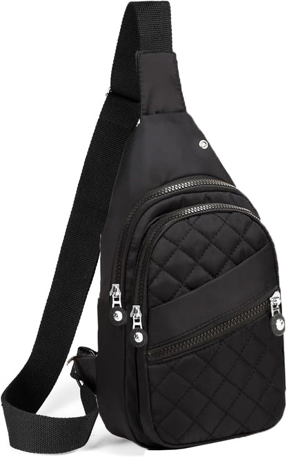 Crossbody Bag Small Sling Bags for Women Men Lightweight Cross Body Shoulder Sling Backpack Chest Daypack