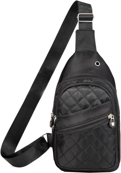 Crossbody Bag Small Sling Bags for Women Men Lightweight Cross Body Shoulder Sling Backpack Chest Daypack