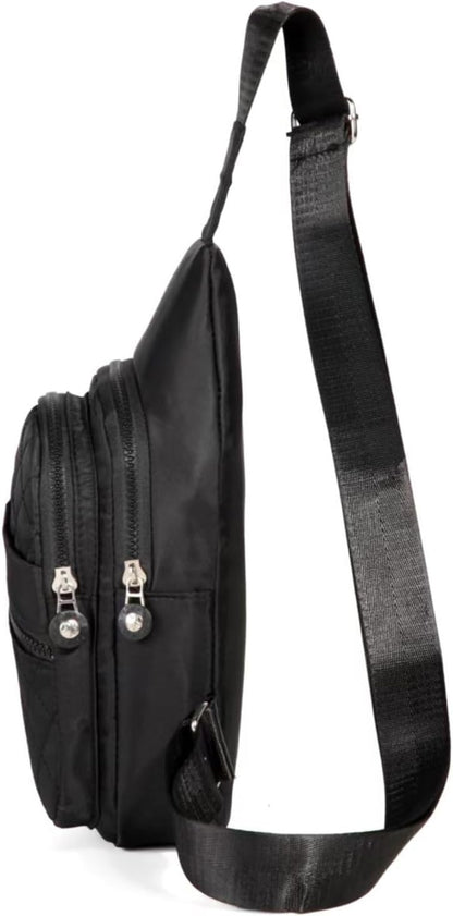 Crossbody Bag Small Sling Bags for Women Men Lightweight Cross Body Shoulder Sling Backpack Chest Daypack