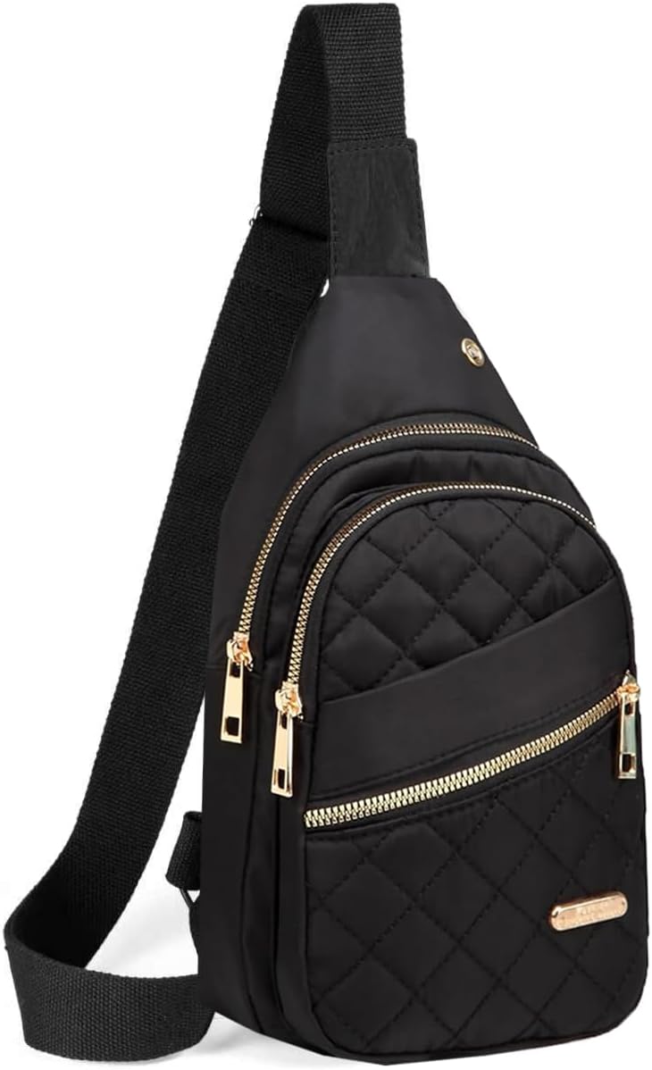 Crossbody Bag Small Sling Bags for Women Men Lightweight Cross Body Shoulder Sling Backpack Chest Daypack