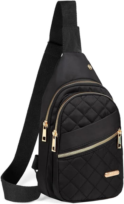Crossbody Bag Small Sling Bags for Women Men Lightweight Cross Body Shoulder Sling Backpack Chest Daypack