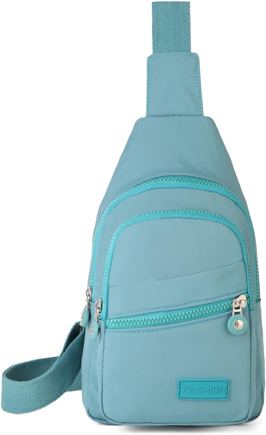 Crossbody Bag Small Sling Bags for Women Men Lightweight Cross Body Shoulder Sling Backpack Chest Daypack