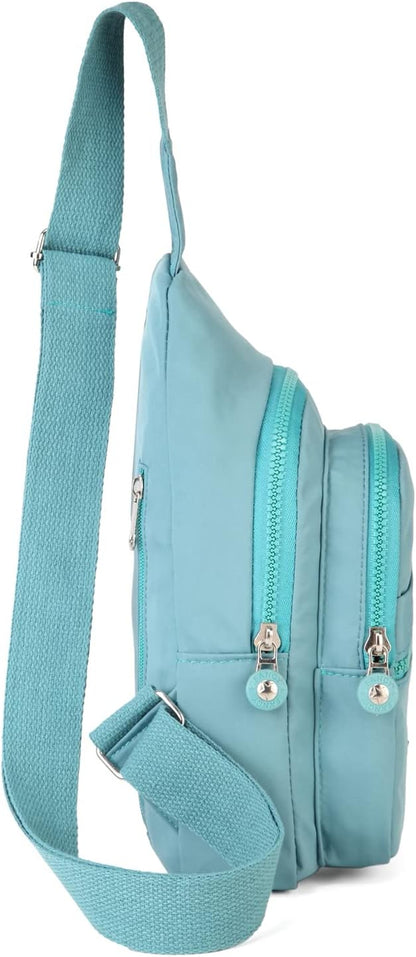 Crossbody Bag Small Sling Bags for Women Men Lightweight Cross Body Shoulder Sling Backpack Chest Daypack