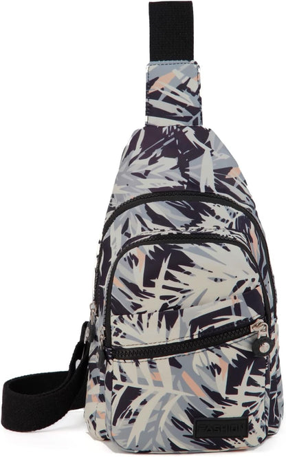 Crossbody Bag Small Sling Bags for Women Men Lightweight Cross Body Shoulder Sling Backpack Chest Daypack