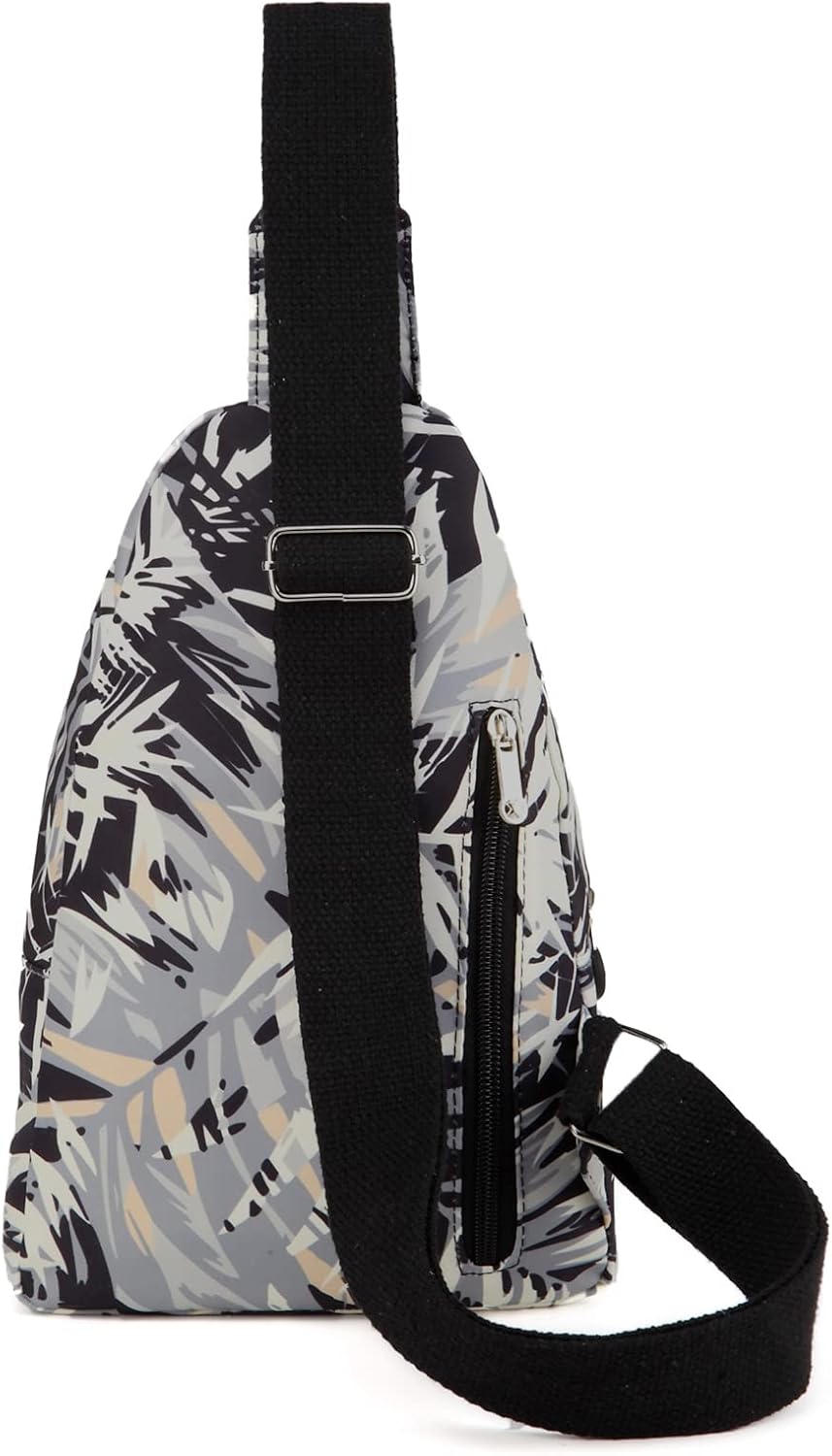 Crossbody Bag Small Sling Bags for Women Men Lightweight Cross Body Shoulder Sling Backpack Chest Daypack