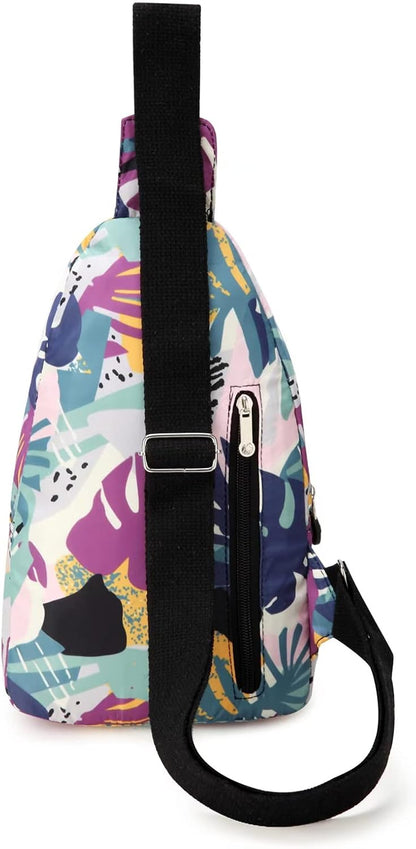 Crossbody Bag Small Sling Bags for Women Men Lightweight Cross Body Shoulder Sling Backpack Chest Daypack