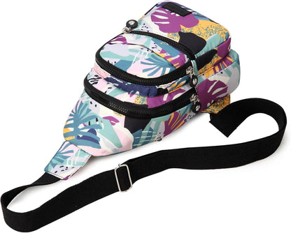 Crossbody Bag Small Sling Bags for Women Men Lightweight Cross Body Shoulder Sling Backpack Chest Daypack
