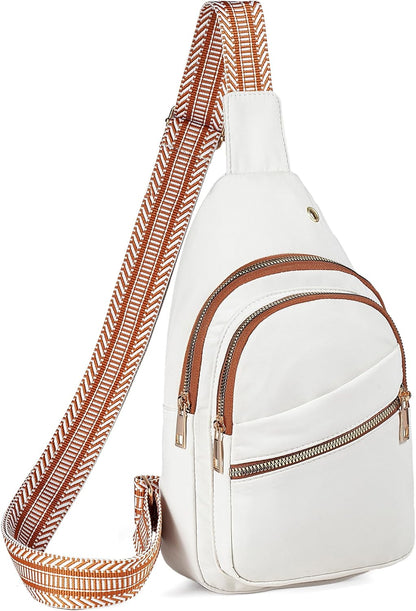 Crossbody Bag Small Sling Bags for Women Men Lightweight Cross Body Shoulder Sling Backpack Chest Daypack