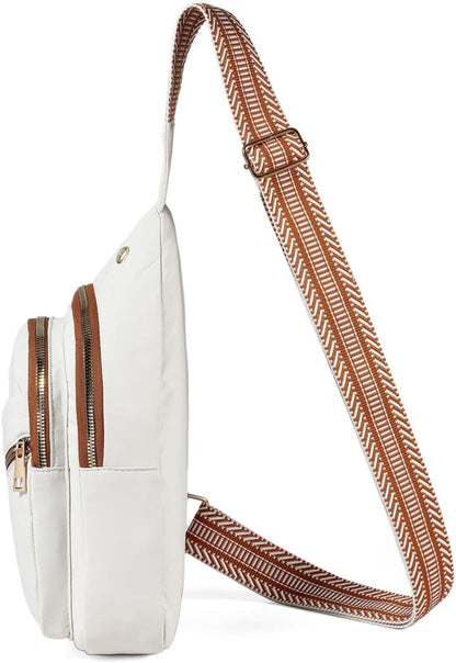 Crossbody Bag Small Sling Bags for Women Men Lightweight Cross Body Shoulder Sling Backpack Chest Daypack