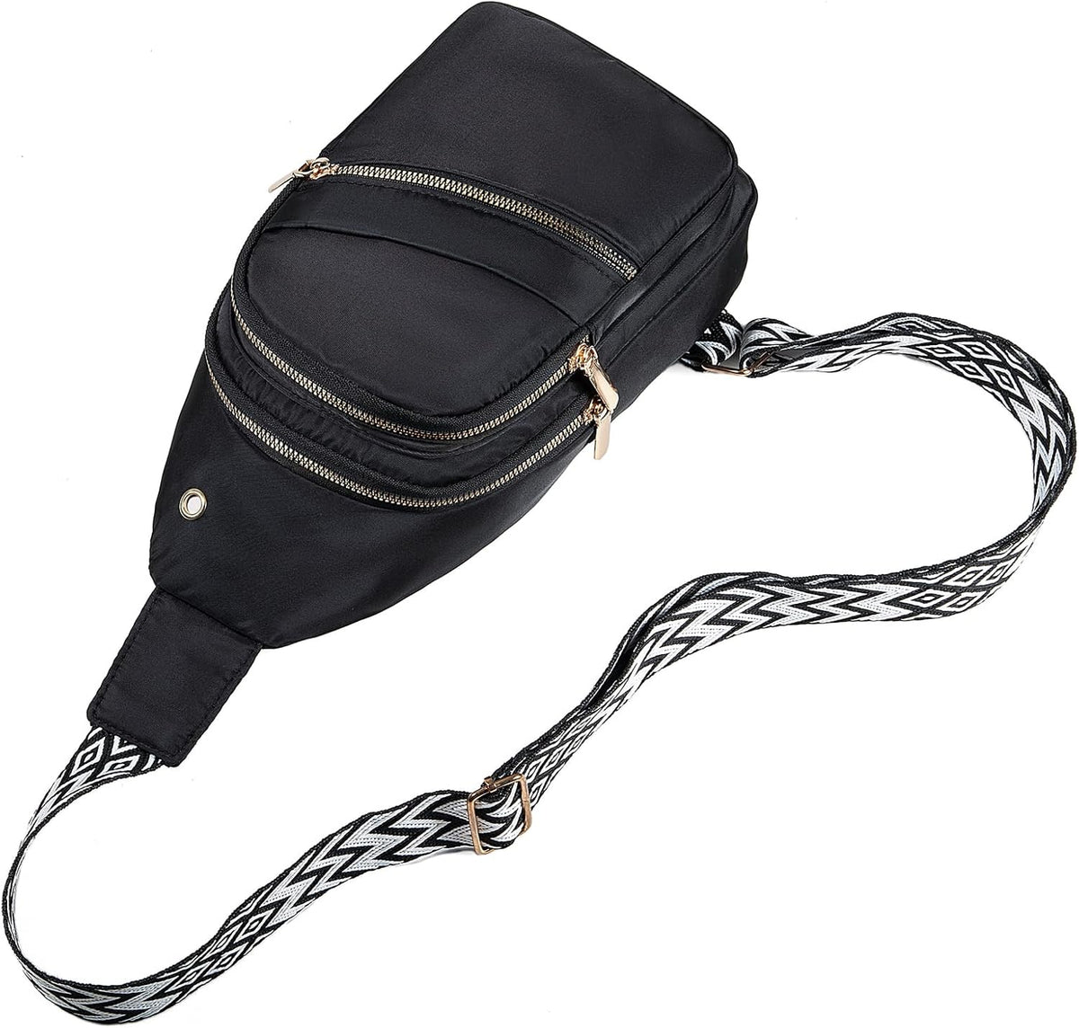 Crossbody Bag Small Sling Bags for Women Men Lightweight Cross Body Shoulder Sling Backpack Chest Daypack