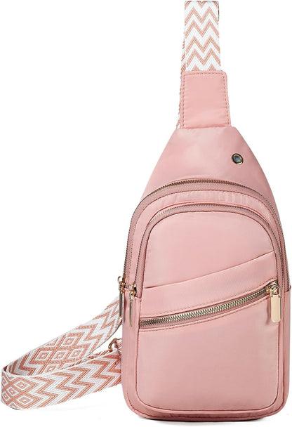 Crossbody Bag Small Sling Bags for Women Men Lightweight Cross Body Shoulder Sling Backpack Chest Daypack