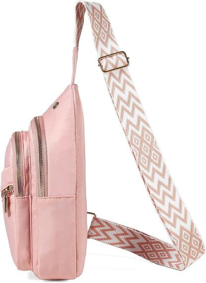 Crossbody Bag Small Sling Bags for Women Men Lightweight Cross Body Shoulder Sling Backpack Chest Daypack