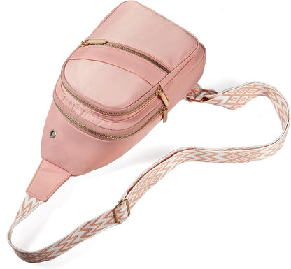 Crossbody Bag Small Sling Bags for Women Men Lightweight Cross Body Shoulder Sling Backpack Chest Daypack