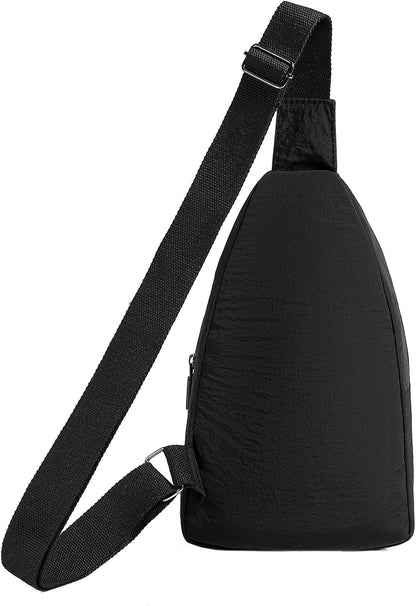 Crossbody Bag Small Sling Bags for Women Men Lightweight Cross Body Shoulder Sling Backpack Chest Daypack
