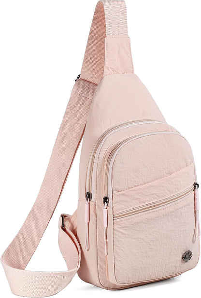 Crossbody Bag Small Sling Bags for Women Men Lightweight Cross Body Shoulder Sling Backpack Chest Daypack