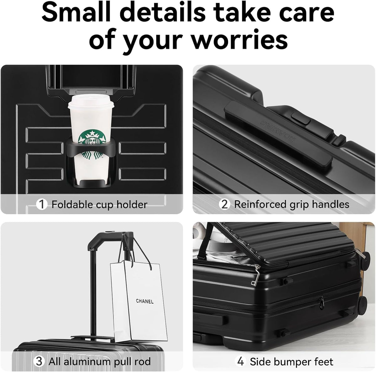20 Inch Carry On Luggage with Wheels PC Hard Shell Suitcase Top Opening Expandable Tsa Luggage Suitcases for Travel Woman Men.(Livid green)