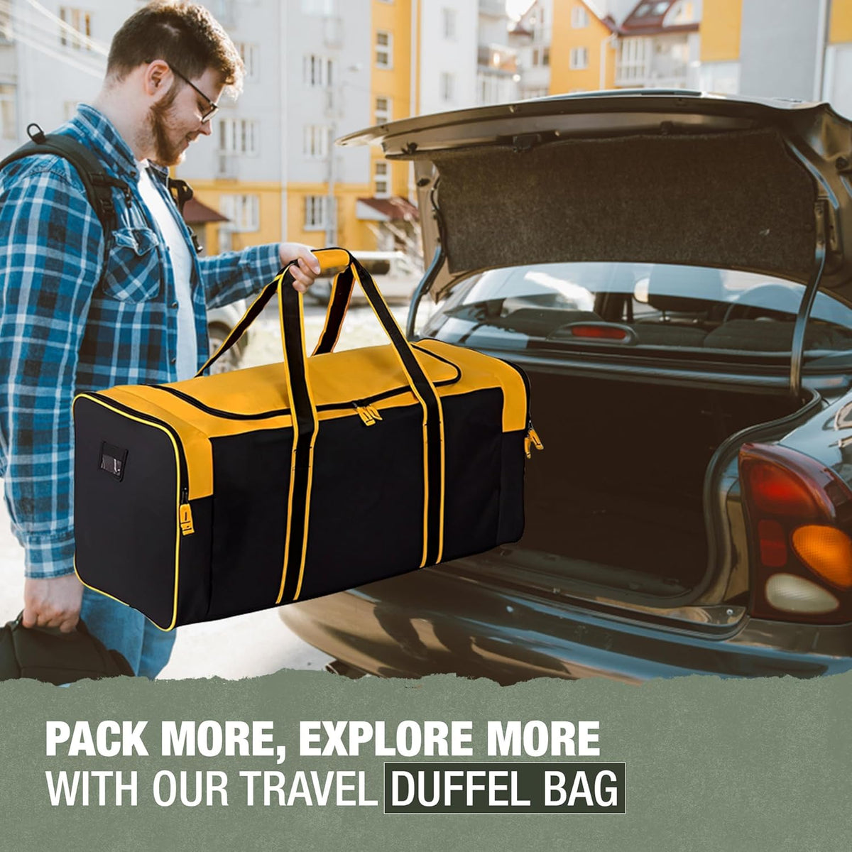 Heavy Duty Multi Pocket Durable Sports Gym Equipment Travel Duffel Bag