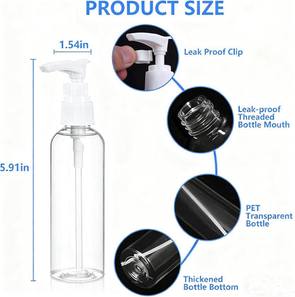 14 Pack Travel Bottles Set for Toiletries TSA Approved | Leak-Proof Containers for Shampoo, Conditioner, Lotion, and Body Wash - Convenient and Practical Travel Accessories