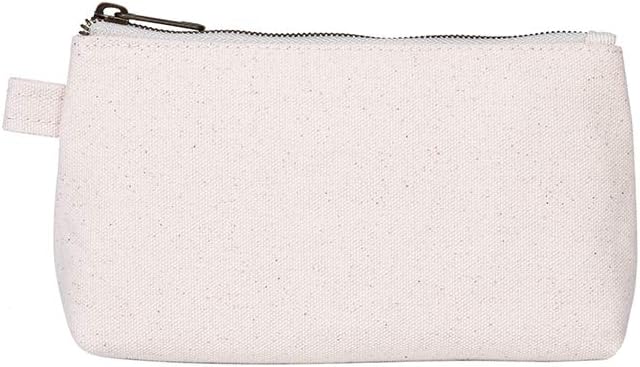 Mini Nylon Travel Toiletry Bag for Women, Water-Resistant Small Makeup Bag Organizer with 2 Dividers, Lightweight Cosmetic Pouch for Purse and Gym (Nylon/Black) - Colors A