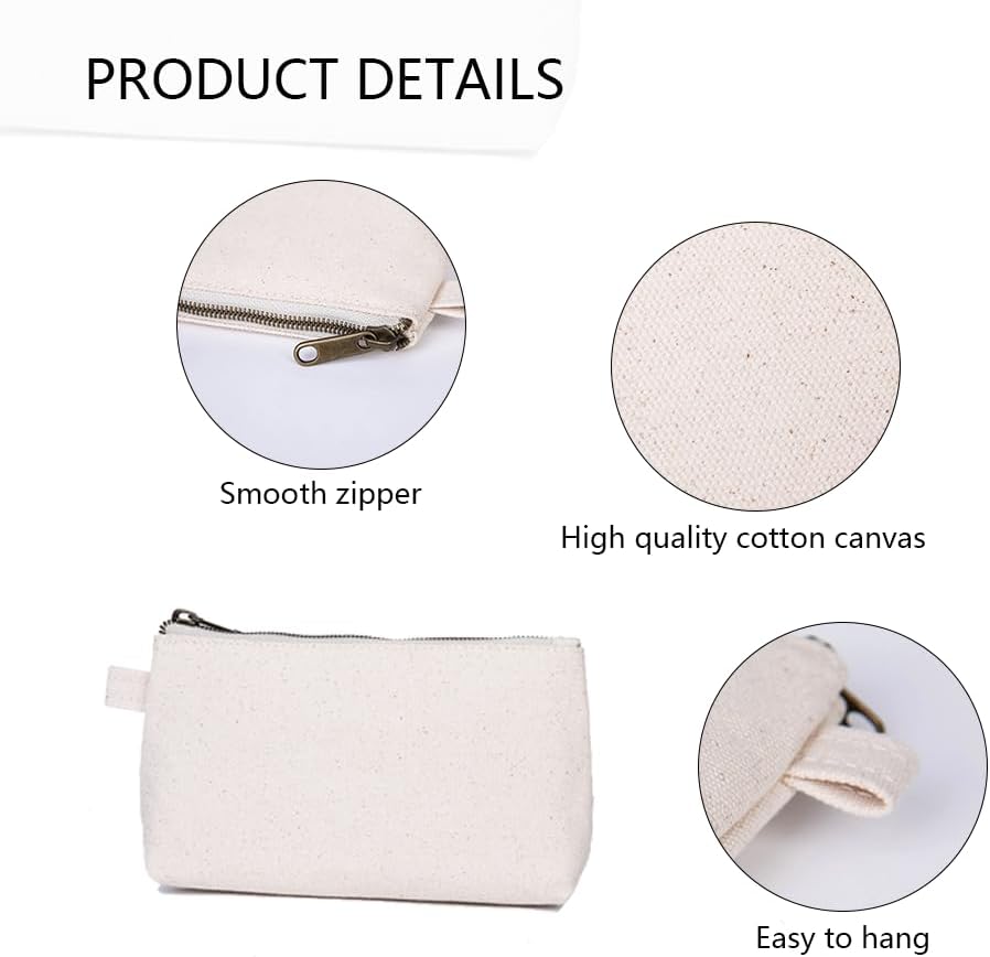 Mini Nylon Travel Toiletry Bag for Women, Water-Resistant Small Makeup Bag Organizer with 2 Dividers, Lightweight Cosmetic Pouch for Purse and Gym (Nylon/Black) - Colors A