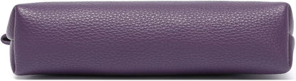Mini Nylon Travel Toiletry Bag for Women, Water-Resistant Small Makeup Bag Organizer with 2 Dividers, Lightweight Cosmetic Pouch for Purse and Gym (Nylon/Black) - Colors A