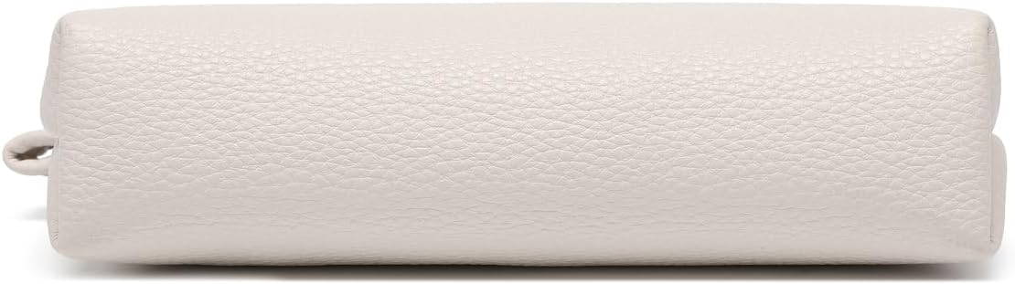 Mini Nylon Travel Toiletry Bag for Women, Water-Resistant Small Makeup Bag Organizer with 2 Dividers, Lightweight Cosmetic Pouch for Purse and Gym (Nylon/Black) - Colors A