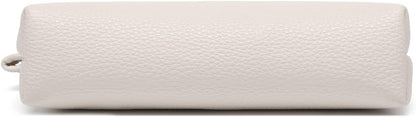 Mini Nylon Travel Toiletry Bag for Women, Water-Resistant Small Makeup Bag Organizer with 2 Dividers, Lightweight Cosmetic Pouch for Purse and Gym (Nylon/Black) - Colors A