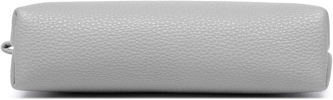 Mini Nylon Travel Toiletry Bag for Women, Water-Resistant Small Makeup Bag Organizer with 2 Dividers, Lightweight Cosmetic Pouch for Purse and Gym (Nylon/Black) - Colors A