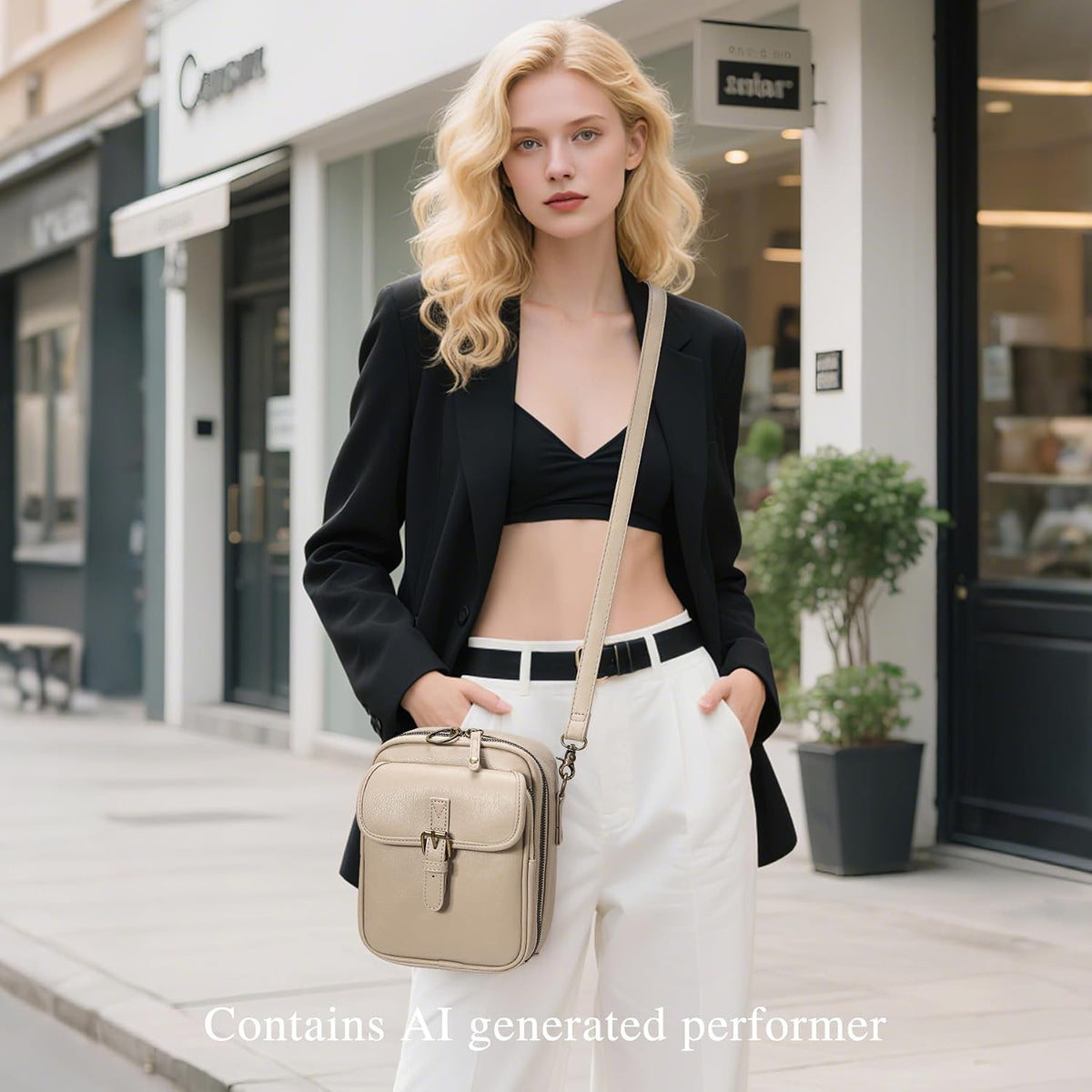 Small Crossbody Bags for Women Vegan Leather Messenger Purses, Vintage Wallet Anti Theft Shoulder Handbags with Card Slots