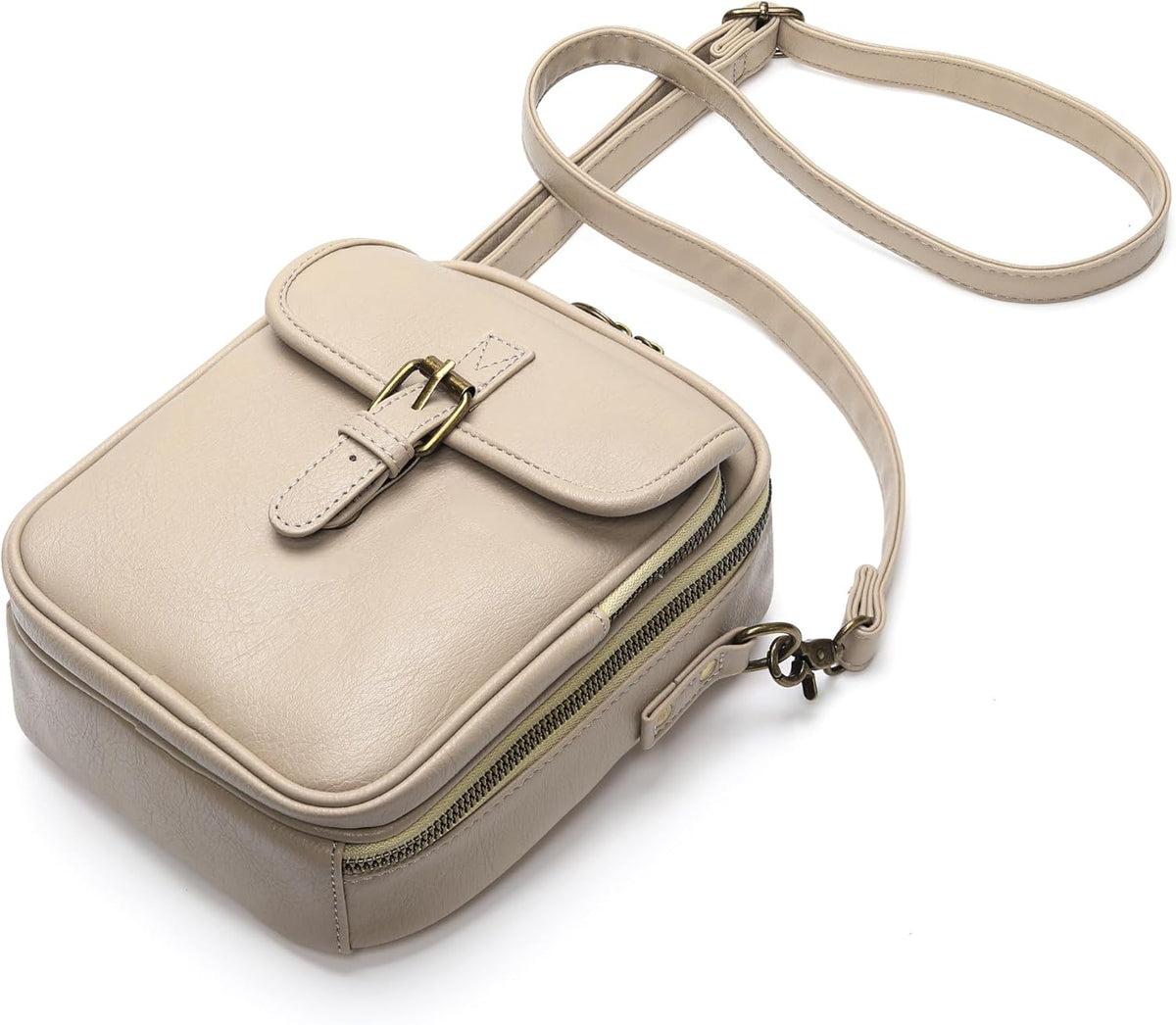 Small Crossbody Bags for Women Vegan Leather Messenger Purses, Vintage Wallet Anti Theft Shoulder Handbags with Card Slots