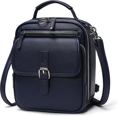 Small Crossbody Bags for Women Vegan Leather Messenger Purses, Vintage Wallet Anti Theft Shoulder Handbags with Card Slots