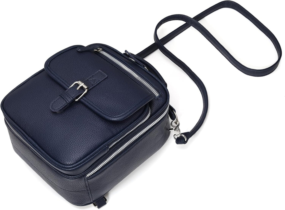 Small Crossbody Bags for Women Vegan Leather Messenger Purses, Vintage Wallet Anti Theft Shoulder Handbags with Card Slots