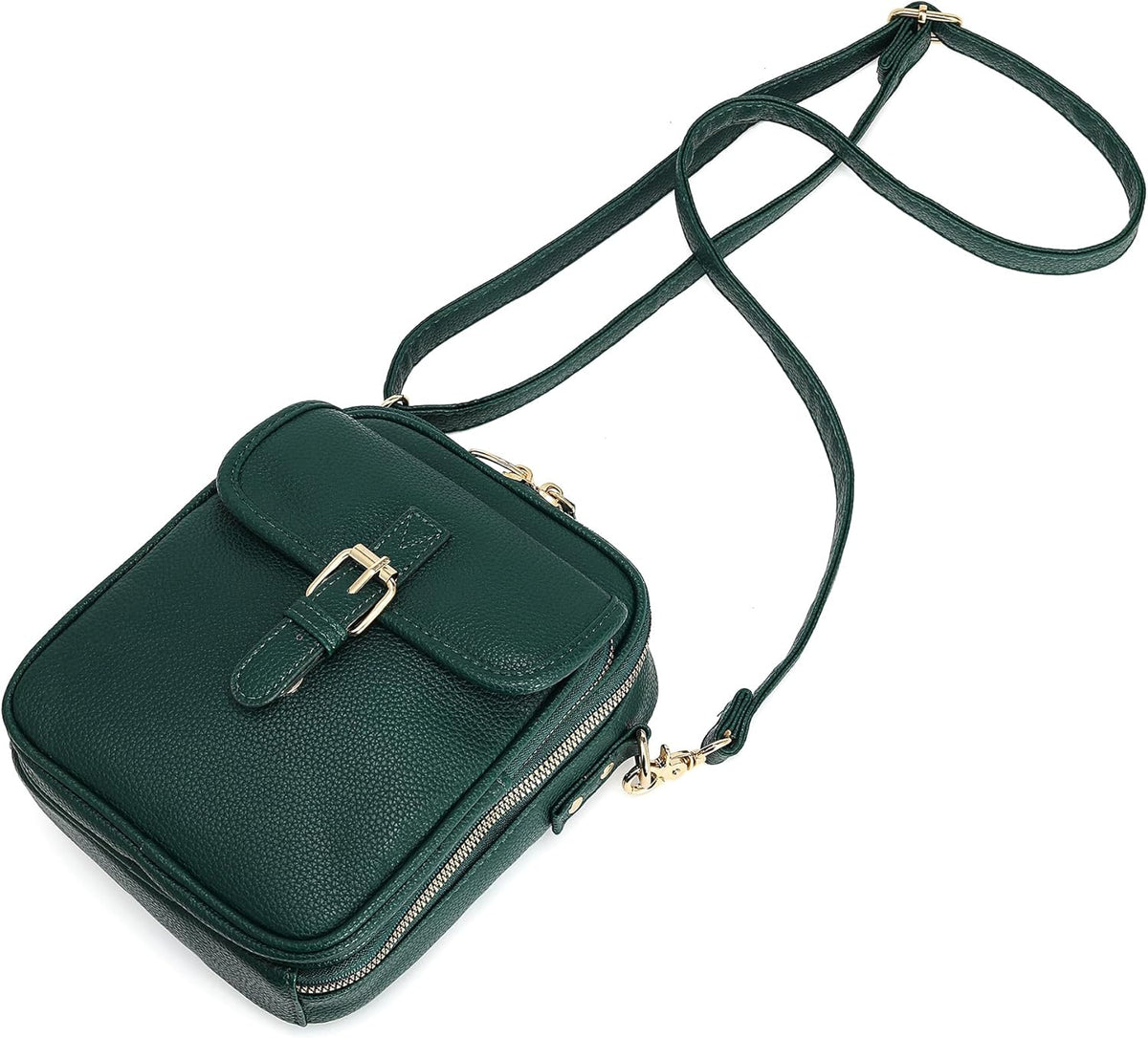 Small Crossbody Bags for Women Vegan Leather Messenger Purses, Vintage Wallet Anti Theft Shoulder Handbags with Card Slots