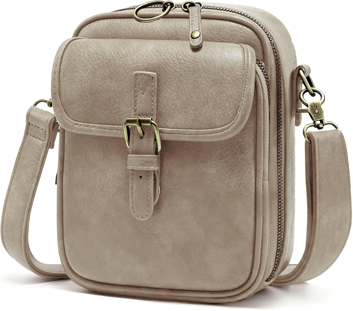 Small Crossbody Bags for Women Vegan Leather Messenger Purses, Vintage Wallet Anti Theft Shoulder Handbags with Card Slots