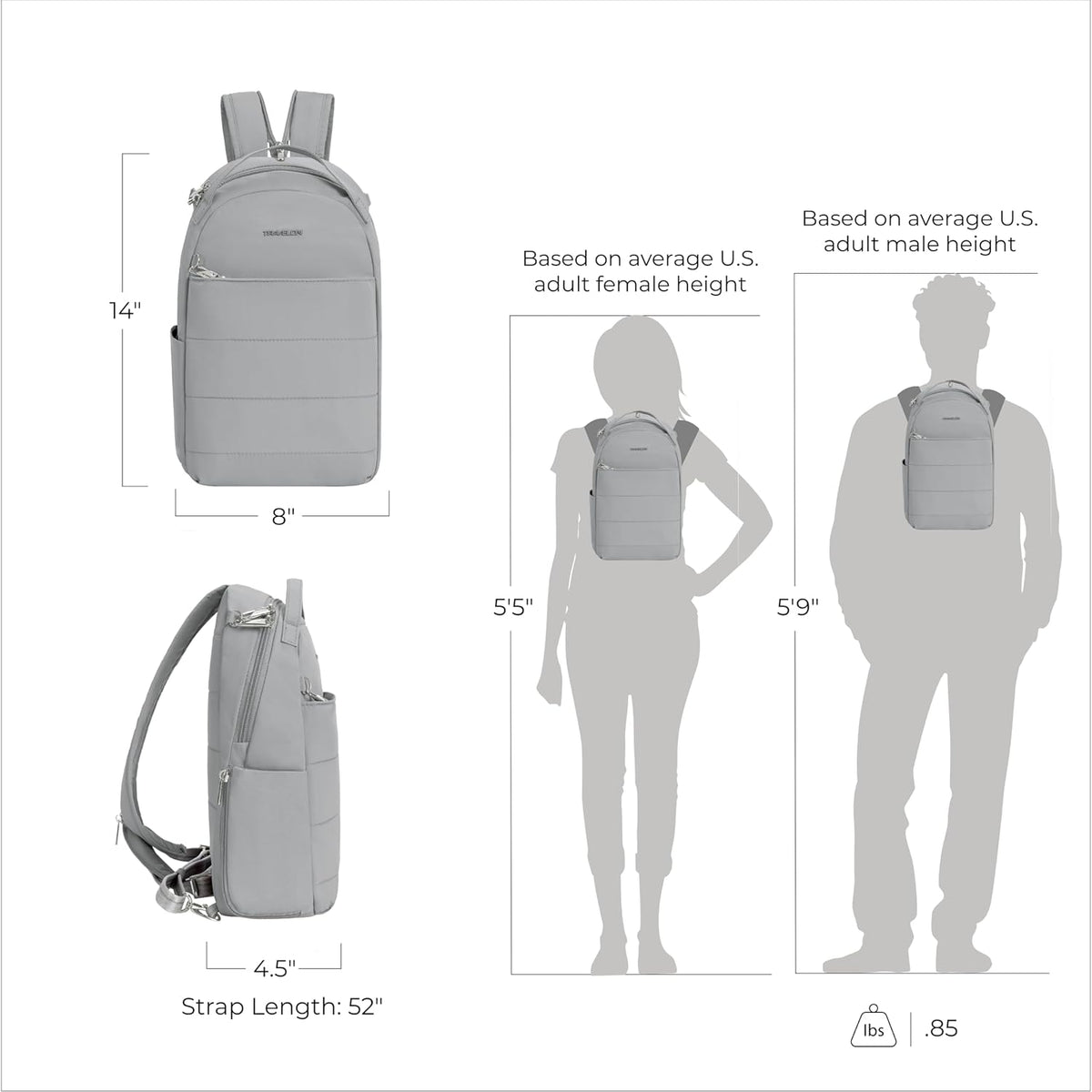 Anti-Theft Roam Convertible Backpack Sling