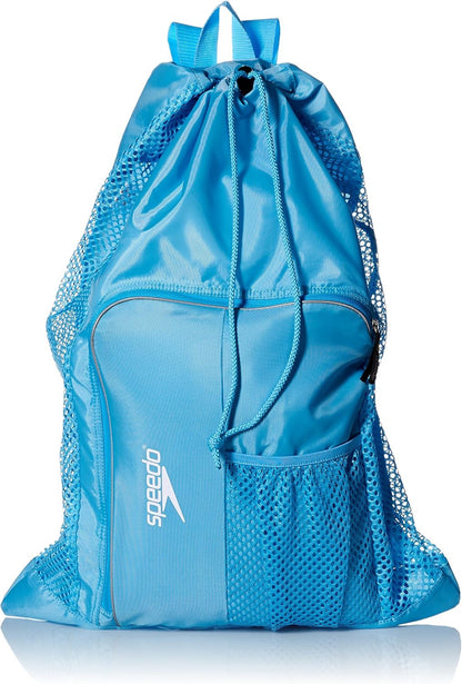 Unisex-Adult Drawstring Deluxe Ventilator Mesh Equipment Bag
