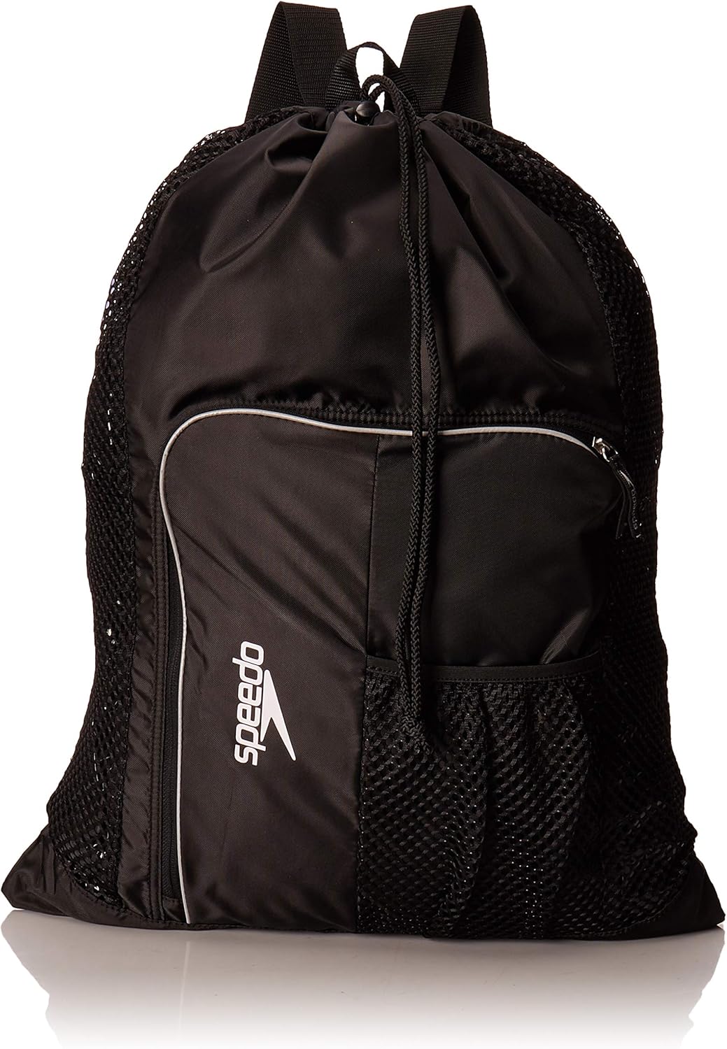 Unisex-Adult Drawstring Deluxe Ventilator Mesh Equipment Bag