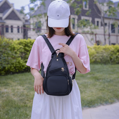 Small Sling Bag Convertible Mini Backpack for Women, Trendy Crossbody Bags Shoulder Bag for Travel Hiking Daypack