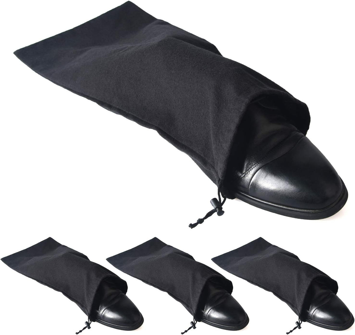 Shoe Storage Bags 100% Cotton with Drawstring for Men and Women for Travel Protecting and Storing Shoes