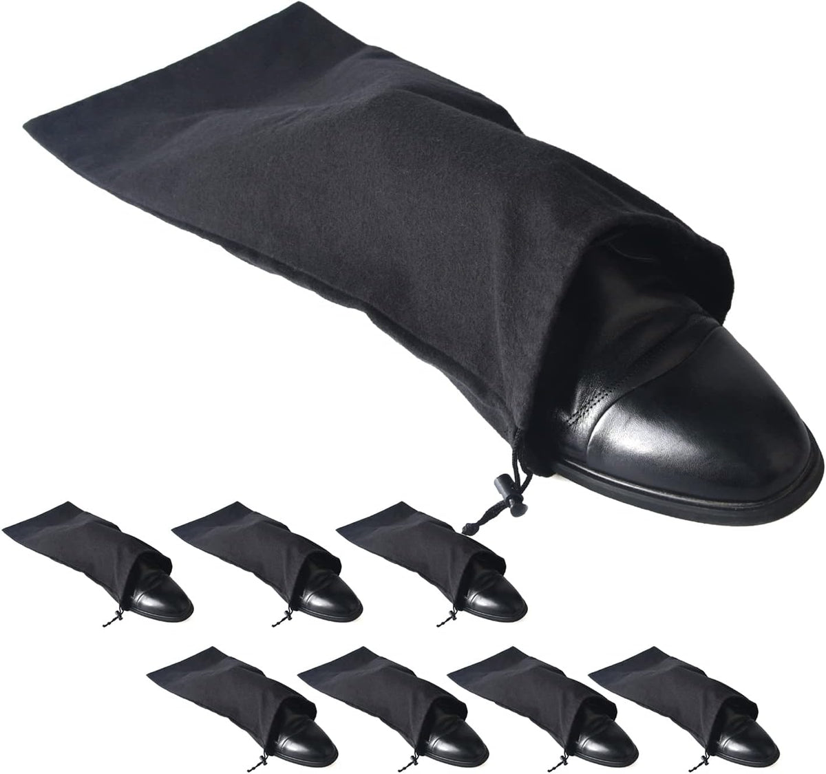 Shoe Storage Bags 100% Cotton with Drawstring for Men and Women for Travel Protecting and Storing Shoes