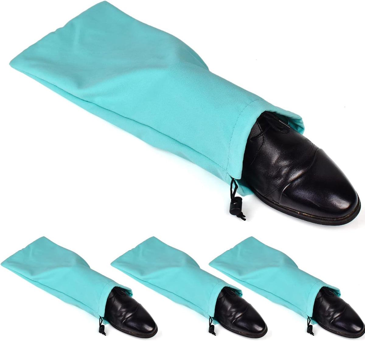 Shoe Storage Bags 100% Cotton with Drawstring for Men and Women for Travel Protecting and Storing Shoes
