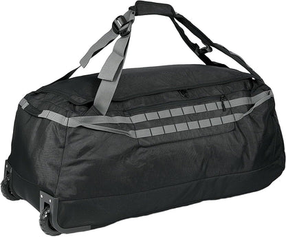 100L Heavy Duty Extra Large Foldable Travel Duffle Bag, 900D Oxford Cloth Water Resistant Lightweight Duffel for Men & Women, Red