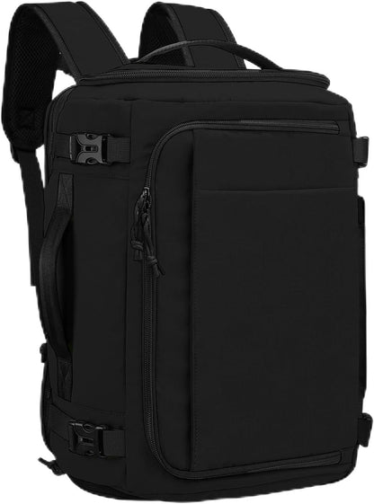 Carry On Travel Backpack Flight Approved Laptop Backpack Business Work Backpack for Women Men Large Capacity Casual Daypack with Wet/Dry Separation Pockets, Dark Green