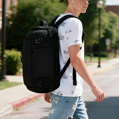 Carry On Travel Backpack Flight Approved Laptop Backpack Business Work Backpack for Women Men Large Capacity Casual Daypack with Wet/Dry Separation Pockets, Dark Green