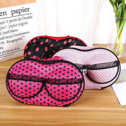 Travel Home Organizer Zip Bag Case Portable Bra Storage Bag Waterproof Bra and Underwear