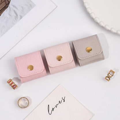 3 Pack Mini Jewelry Organizer, Travel Jewelry Case, Foldable Multifunctional Travel Jewelrys Pouch for Earrings, Necklaces, Rings, Chain Bracelets, Brooches