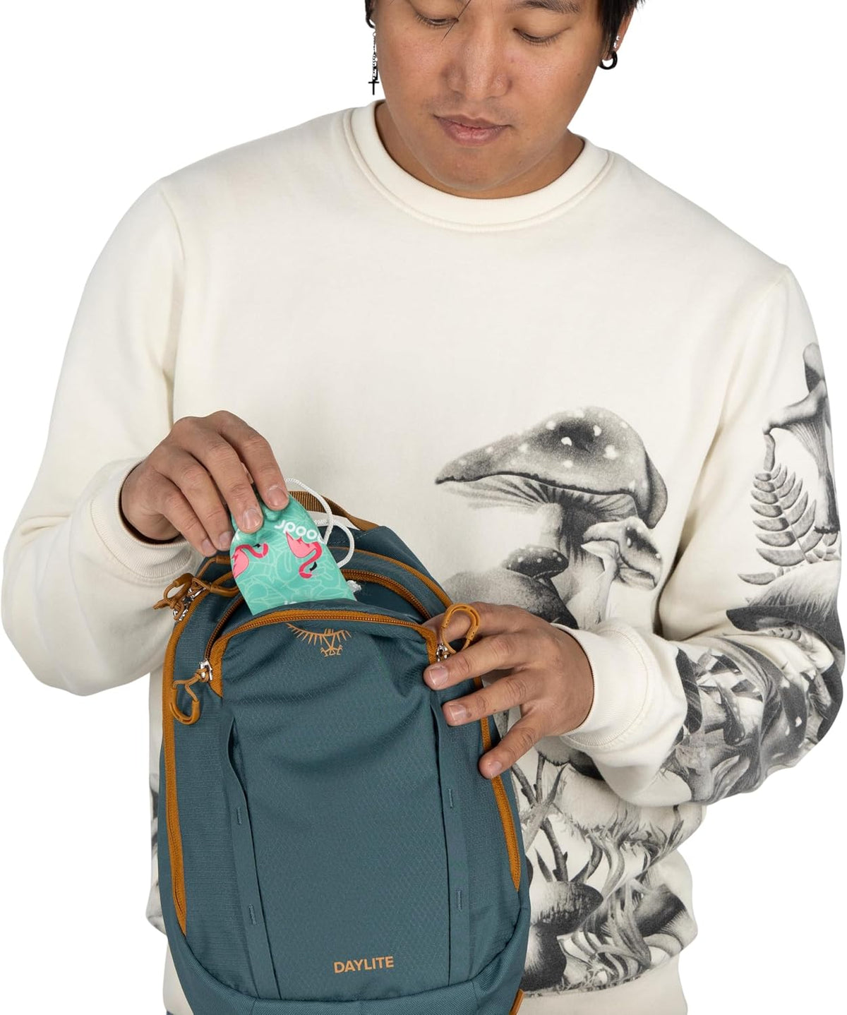 Daylite Shoulder Sling Bag - Crossbody Backpack for Everyday Carry, Festivals, and Travel